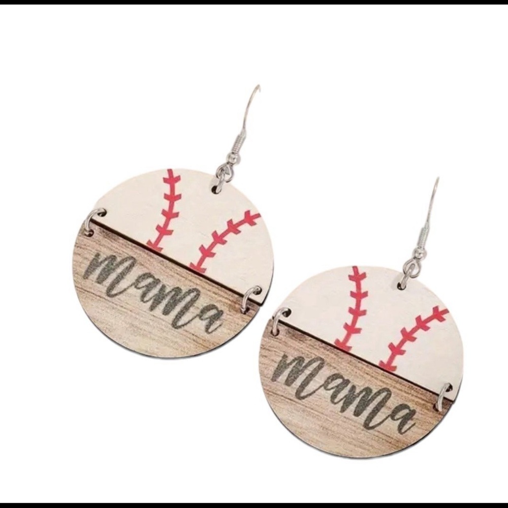 Baseball Mama Earrings